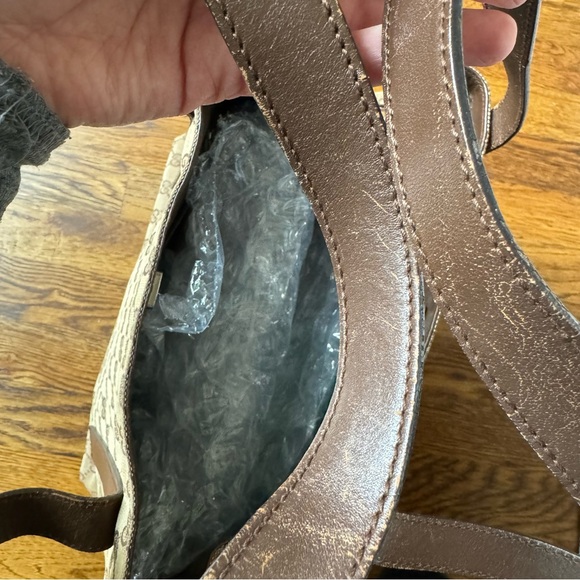 ❤️LAST CHANCE❤️ Gucci Vintage GG Canvas & Leather Tote - Picture 12 of 14